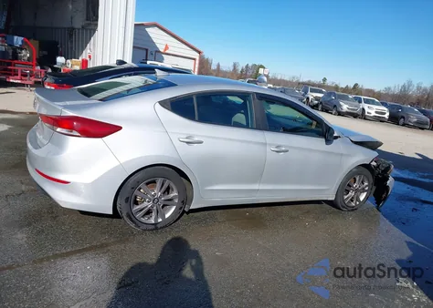 2018 Hyundai Elantra Sel from USA, damaged, VIN KMHD84LF4JU510326